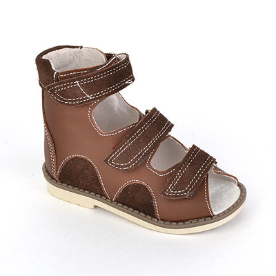 Детская ортопедическая обувь «Аюрведа А2» 18-22 см коричневая