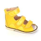 Детская ортопедическая обувь «Аюрведа А2» 18-22 см желтая