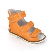 Детская ортопедическая обувь «Аюрведа А2» 18-22 см оранжевая